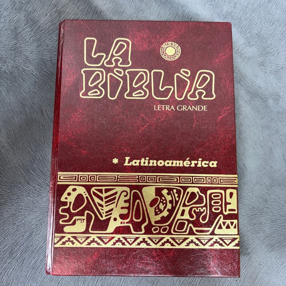 Biblia Catolica Latinoamericana Letra Grande Español Latin America Catholic Bibl